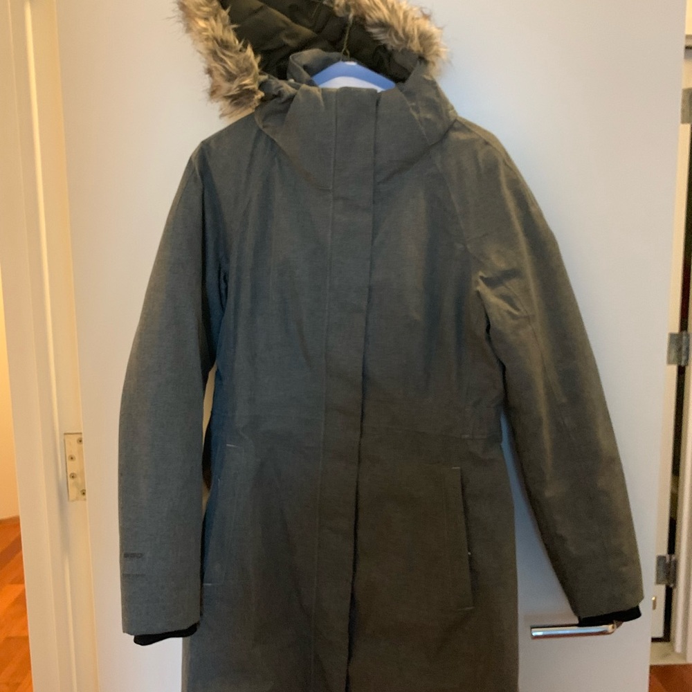 North Face Arctic Parka II Women's S Petite Grey